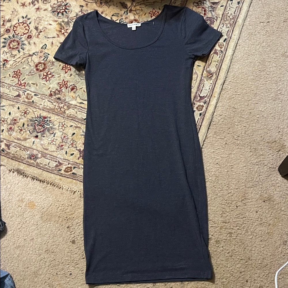 Zenana Outfitters Black Midi Dress